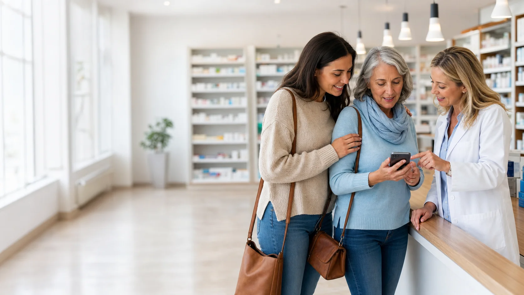 Person using the RxNow prescription savings program